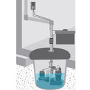 Basement Sentry 1/3 HP 2400 gph Thermoplastic Vertical Float Switch AC Submersible Backup Sump Pump
