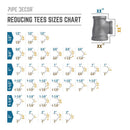 STZ Industries 1-1/4 in. FIP X 1 in. D FIP 1 in. D FIP Black Iron 3.9 in. L Reducing Tee