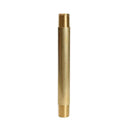 ATC 1/4 in. MPT X 1/4 in. D MPT Yellow Brass Nipple 4-1/2 in. L, Pack of 5