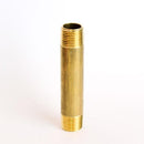 ATC 1/2 in. MPT X 1/2 in. D MPT Yellow Brass Nipple 4 in. L, Pack of 5