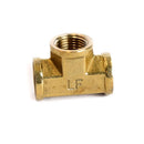 ATC 3/8 in. FPT X 3/8 in. D FPT Brass Tee, Pack of 5