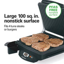 Steak Lover's Indoor Grill - Black