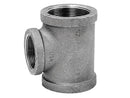 Anvil 1-1/4 in. FPT X 1-1/4 in. D FPT 3/4 in. D FPT Black Malleable Iron Reducing Tee