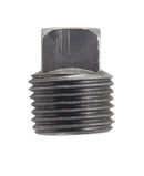 Billco Corporation 1/8 in. MPT Black Steel Square Head Plug, Pack of 5