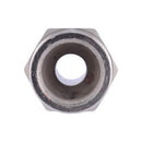 Eastman 9/16 in. OD X 3/8 in. D FIP 10 in. Steel Gas Adapter