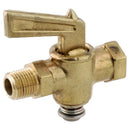Anderson Metals 1/8 in. MIP in. X 1/8 in. D FIP Brass Pipe Valve, Pack of 5
