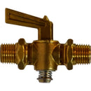 Anderson Metals 1/8 in. MIP in. X 1/8 in. MIP Brass Pipe Valve, Pack of 5