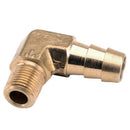 Anderson Metals 1/2 in. Hose Barb in. X 1/2 in. D MIP Brass 90 Degree Elbow, Pack of 5
