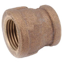 Anderson Metals 1/2 in. FPT in. X 1/4 in. D FPT Brass Reducing Coupling, Pack of 5