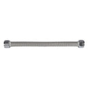 Danco 3/4 in. FIP each X 3/4 in. D FIP 12 in. Stainless Steel Water Heater Supply Line