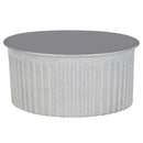 Imperial 3 in. D Galvanized Steel Crimped Pipe End Cap