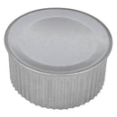 Imperial 3 in. D Galvanized Steel Crimped Pipe End Cap