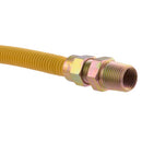 Eastman 1/2 in. MIP in. X 1/2 in. D MIP 36 in. Stainless Steel Gas Appliance Connector