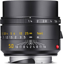 Leica Summilux-M 50mm f/1.4 ASPH. Lens (Leica M, Black, 2023 Version)