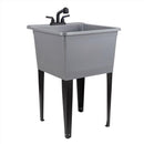 Tehila 22.875 in. W X 24.7 in. D Freestanding Thermoplastic Utility Sink