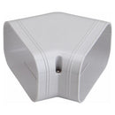 Slimduct Line Set Covers 6.25 in. W X 3.38 in. H White, Pack of 5