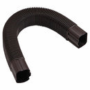 Slimduct Line Set Covers 31.5 in. W X 2.75 in. H Brown