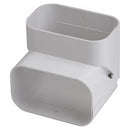 Slimduct Line Set Covers 5 in. W X 5 in. H White, Pack of 5