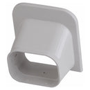 Slimduct Line Set Covers 5.38 in. W X 5.38 in. H White, Pack of 10