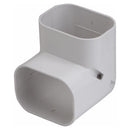 Slimduct Line Set Covers 4.63 in. W X 4.63 in. H White, Pack of 10