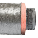 Imperial R8.0 25 ft. L X 8 in. D Silver Poly Duct