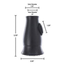 Danco For Universal Black Stainless Steel Smart Pull Down Sprayer Head