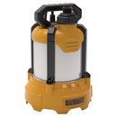 DeWalt 1/3 HP 3600 gph Aluminum Switchless Switch Bottom AC Submersible Utility Pump