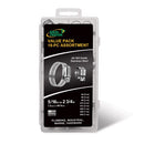 Ideal Tridon 5/16 in. 2-3/4 in. SAE 4' SAE 6 Silver Hose Clamp Stainless Steel