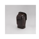 Slimduct Lineset Cover Wall Inlet 3.75 in. W X 3.5 in. H Brown