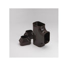 Slimduct Lineset Cover Tee 3.75 in. W X 3.125 in. H Brown