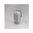 Slimduct Lineset Cover Wall Inlet 3.75 in. W X 3.5 in. H Ivory
