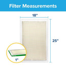 Filtrete 18 in. W X 25 in. H X 1 in. Polypropylene 700 MPR Pleated Air Filter 1 pk, Pack of 4