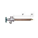 Prier 1/2 in. Crimp PEX in. Anti-Siphon Brass Freezeless Wall Hydrant