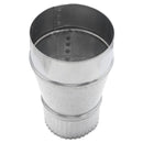 Imperial 4 in. D X 3 in. D Galvanized Steel Reducer with Crimp