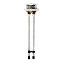 Fluidmaster Flush Lever - Push Button Silver/White Chrome