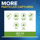 Filtrete 24 in. W X 24 in. H X 1 in. Polypropylene 8 MERV Air Filter 1 pk, Pack of 4