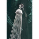 Whedon Rainbow Massage Polished Chrome Plastic 7 settings Showerhead 2 gpm