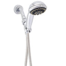 Whedon Rainbow Massage Polished Chrome Plastic 7 settings Handheld Showerhead 2 gpm