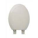 Oakbrook Collection Laurel Elongated Bone Wood Toilet Seat