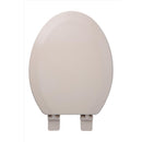 Oakbrook Collection Laurel Elongated Biscuit Wood Toilet Seat
