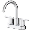 Oakbrook Collection Alexis Chrome Modern Centerset Bathroom Sink Faucet 4 in.
