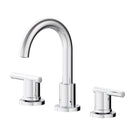 Oakbrook Collection Alexis Chrome Modern Widespread Bathroom Sink Faucet 8 in.