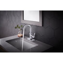 Oakbrook Collection Alexis Chrome Modern Single-Handle Bathroom Sink Faucet 4 in.
