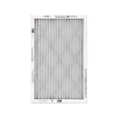 BestAir 20 in. W X 20 in. H X 1 in. Carbon 11 MERV Pleated Air Filter 1 pk, Pack of 6