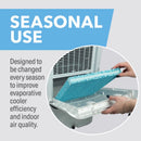 Perfect Aire 14 in. H X 10.5 in. W Blue Cardboard Replacement Evaporative Cooler Filter