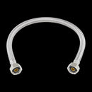 BrassCraft Plumbshop 1/2 in. D X 1/2 in. D X 20 ft. L Braided Stainless Steel Hose