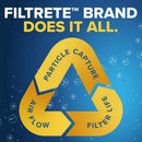 Filtrete Advanced Allergen 18 in. W X 20 in. H X 1 in. Polypropylene 1500 MPR Pleated Air Filter 1 p, Pack of 4