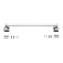 OakBrook Collection Chrome Towel Bar 18 in. L Die Cast Zinc