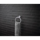 OakBrook Collection Chrome Towel Ring Die Cast Zinc