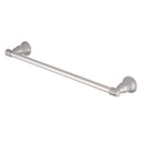OakBrook Collection Brushed Nickel Towel Bar 18 in. L Die Cast Zinc